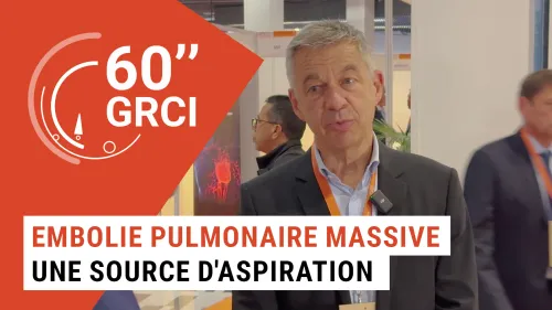 Nicolas Meneveau sur l'embolie pulmonaire massive