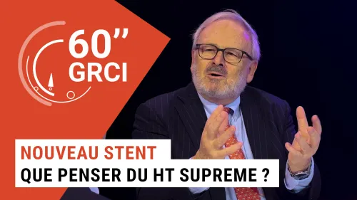 Patrick Serruys nouveau stent "HT Supreme"